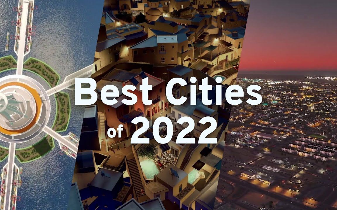 [图]【官方】2022年十佳城市 #都市天际线 Best Cities of 2022 with Joy Builds Cities