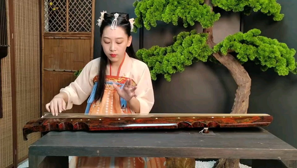 古琴曲《古舞》片段