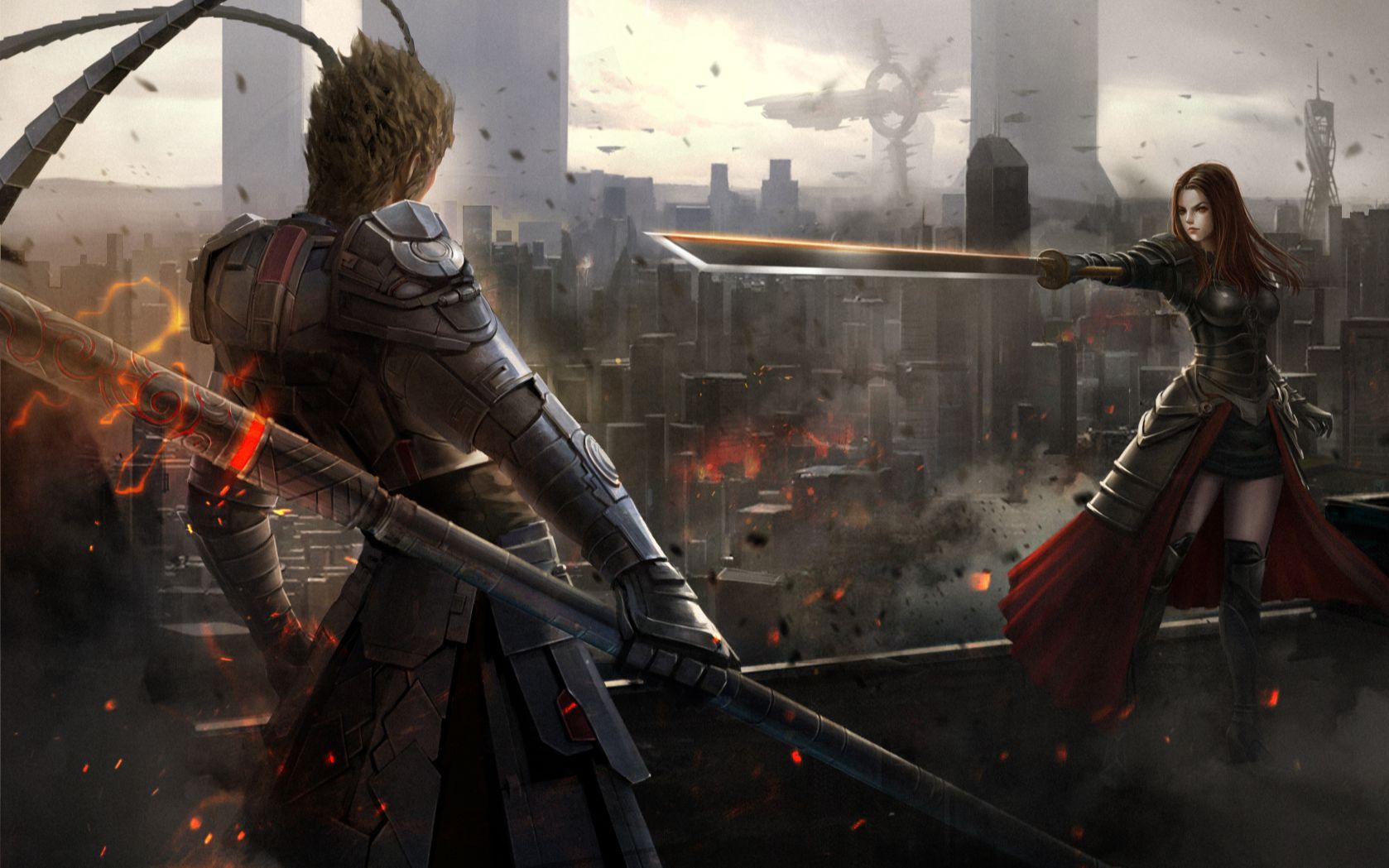 雄兵连网络大电影烈阳天道一段打戏分镜