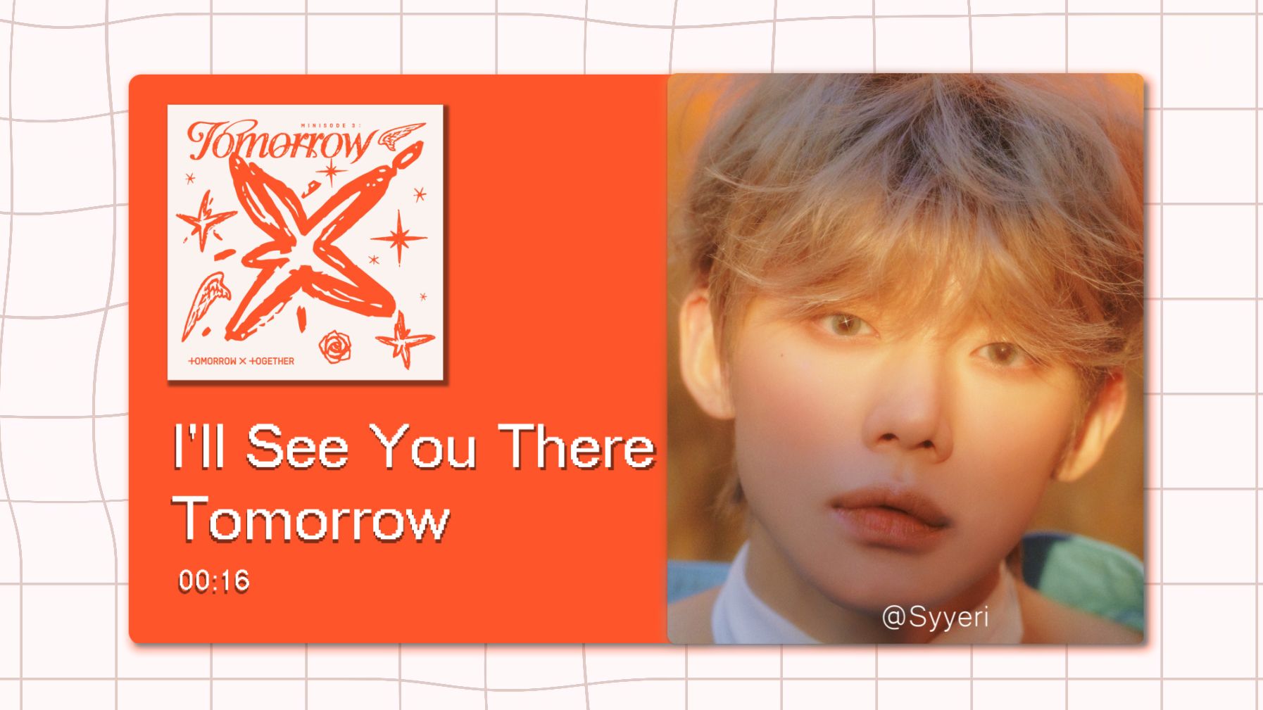 [图]【8D环绕】I'll See You There Tomorrow -TXT 请佩戴耳机使用~