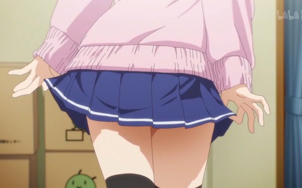 笨蛋!不要随便把裙子掀起来,万一走光了怎么办?