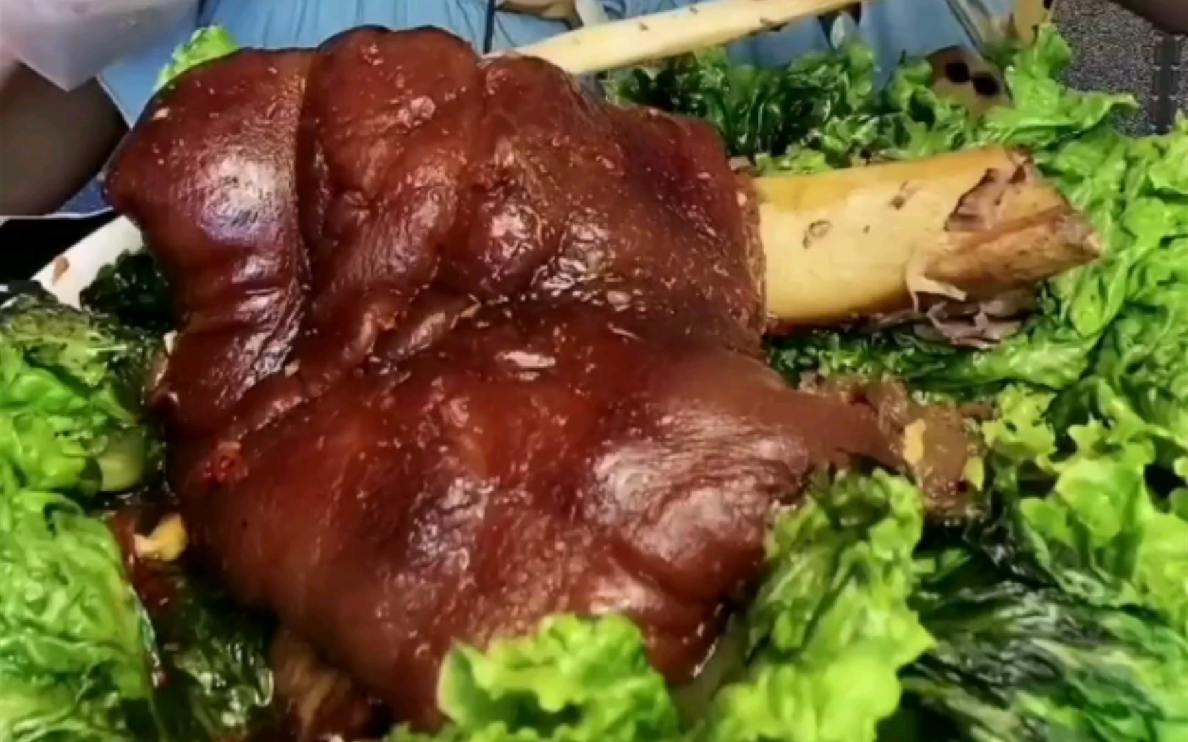 快手吃播搬运多人吃肘子系列合集四倍速