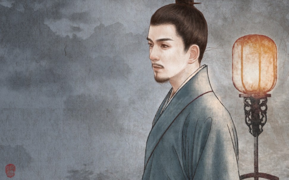 procreate绘画过程板绘工笔画质感乔振宇大明风华徐滨