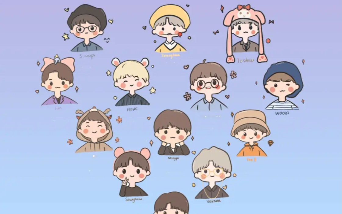 【seventeen】几个无聊的克拉的应援接龙