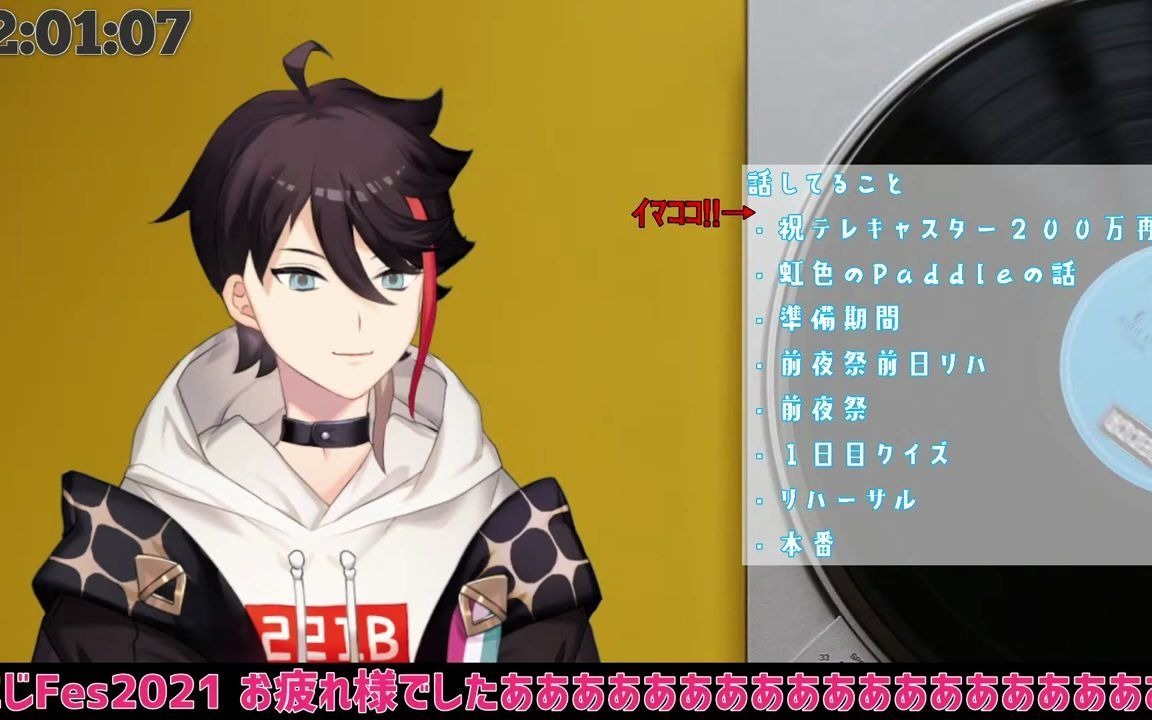 【生肉】【 #にじfes2021 】振り返り!夕立雲に追いついた僕たち