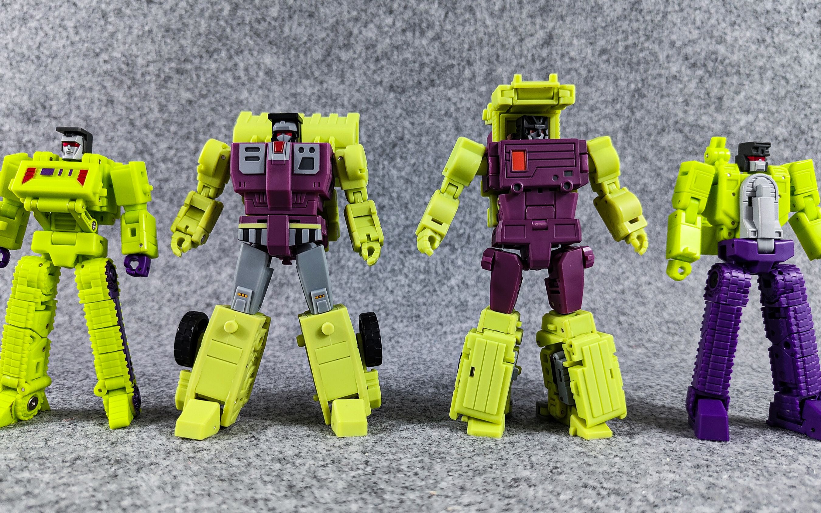 【定格动画】魔方,na大力神第一波对比变形展示