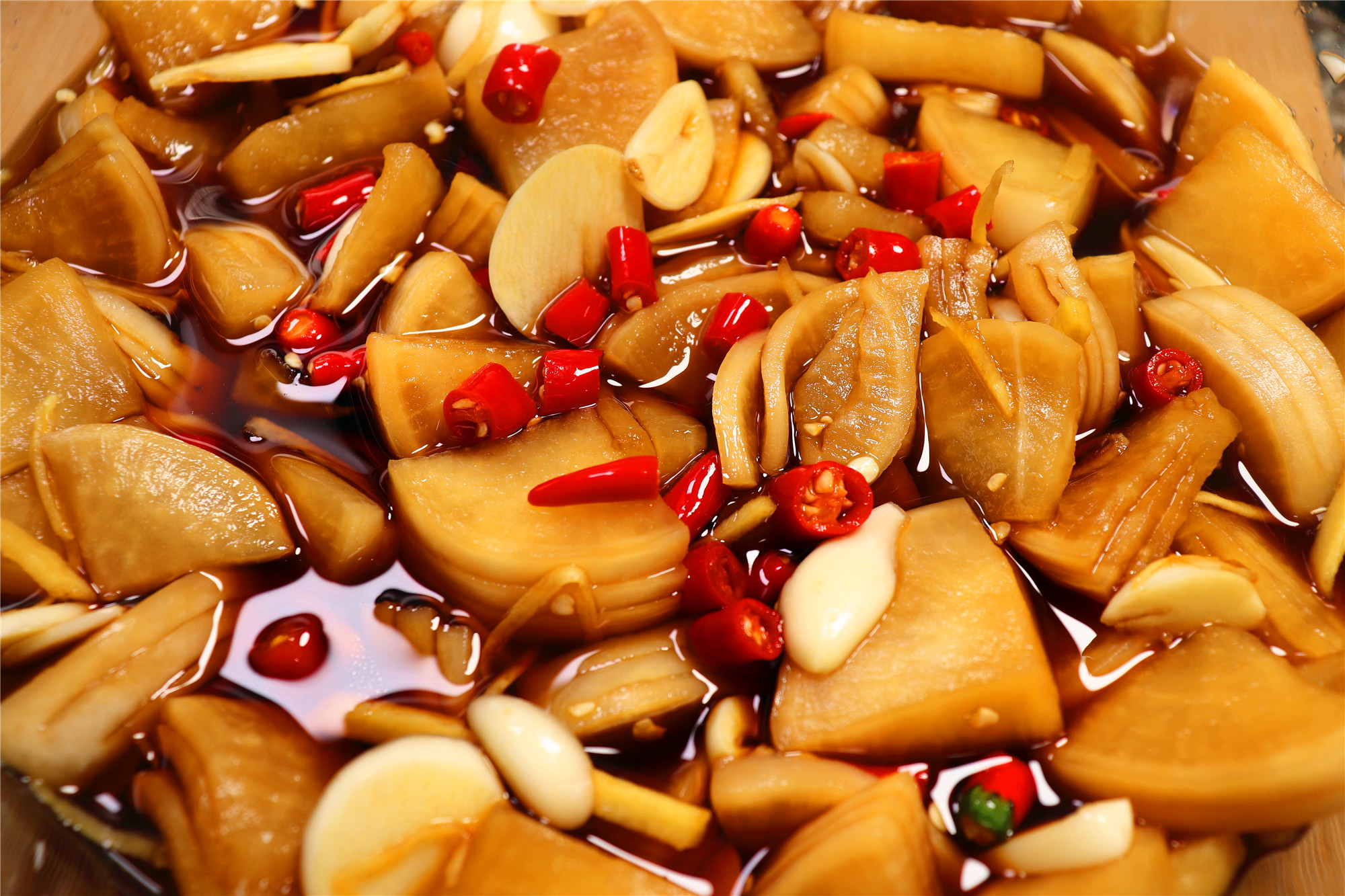 独家秘制酸甜萝卜香脆可口当小吃下酒都很棒先收藏了