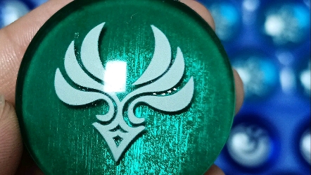 【#原神】#神之眼 挂件 配饰 #代加工 火岩水冰雷草 亚克力玻璃珠