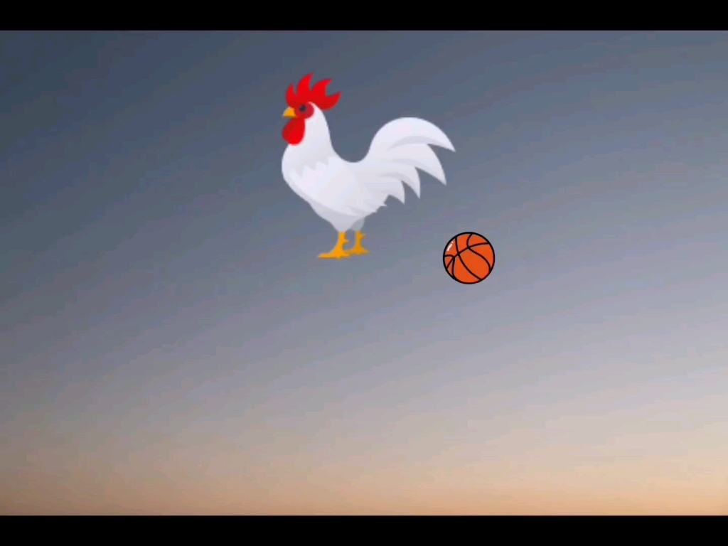 鸡哥打篮球