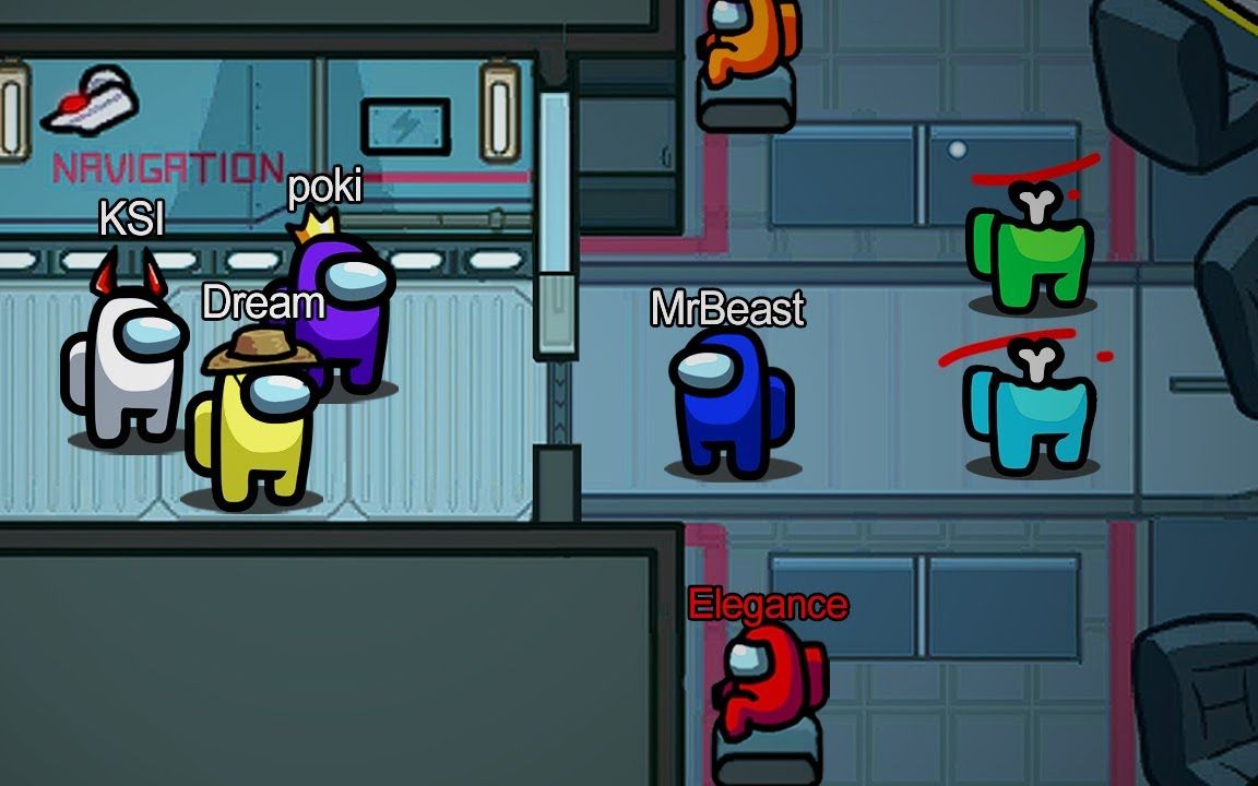 太空杀谁是内鬼完美时刻amongus09