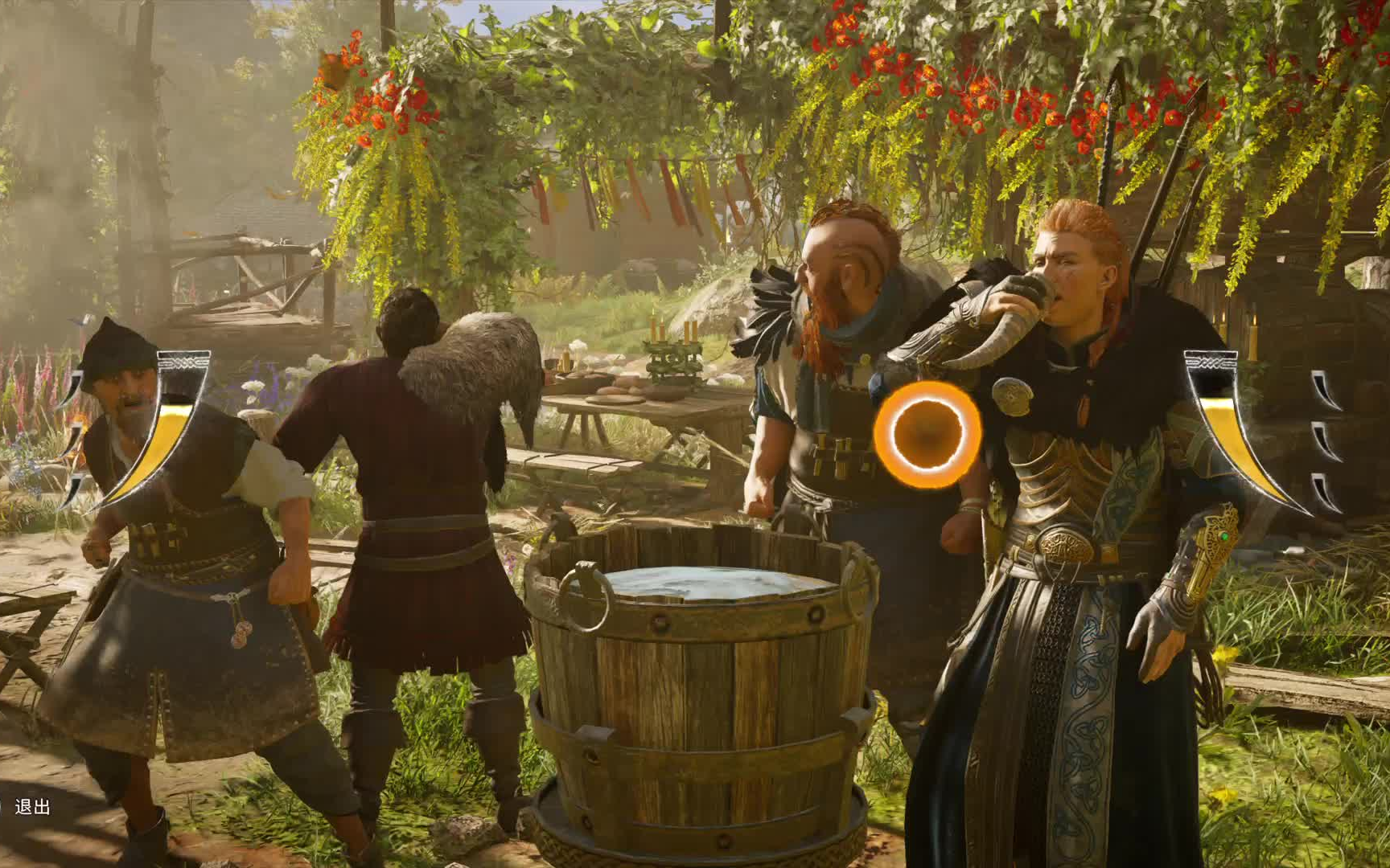 【刺客信条英灵殿】奥斯塔拉节 npc虚空拼酒bug