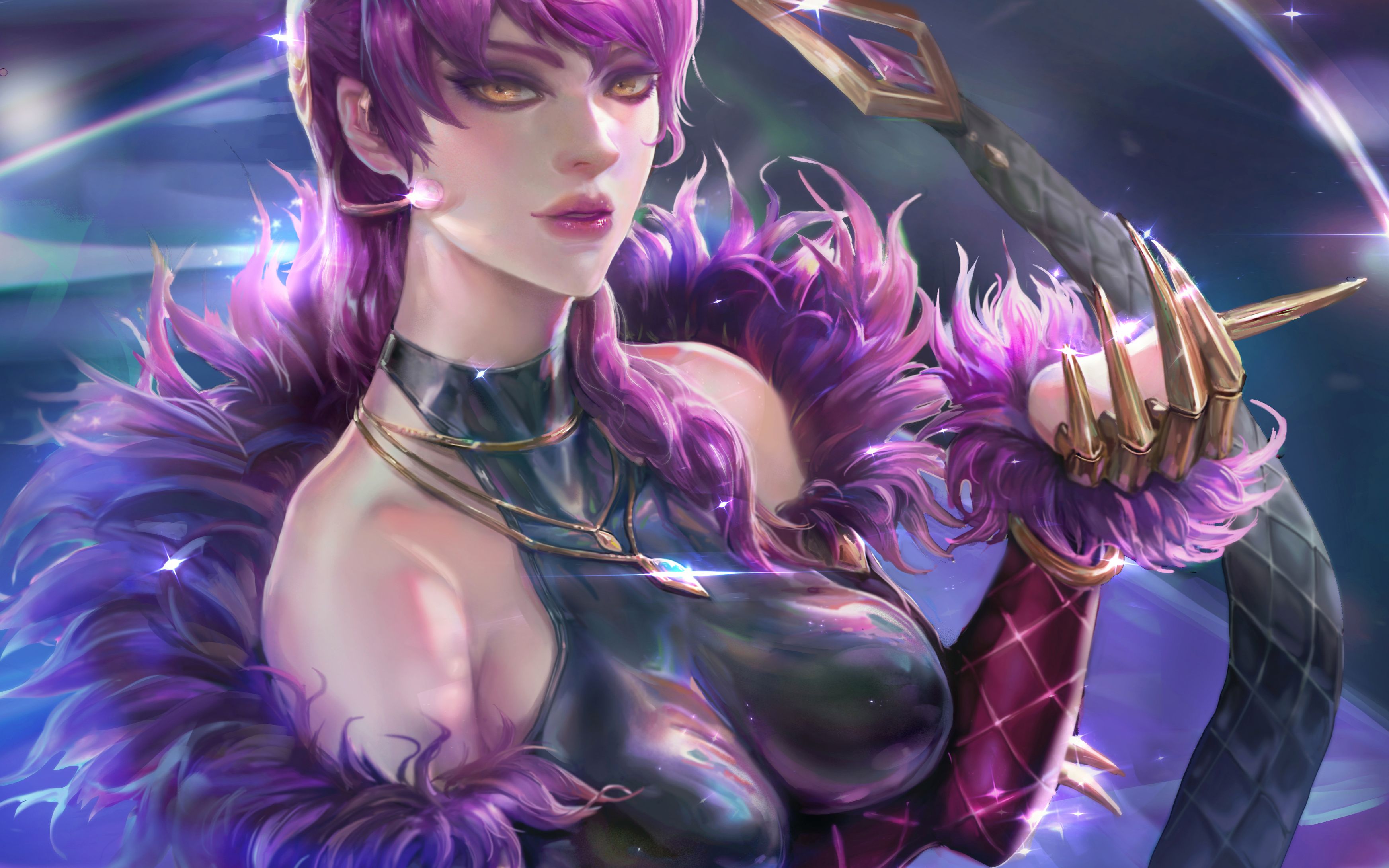 厚涂英雄联盟伊芙琳kda造型6106516107