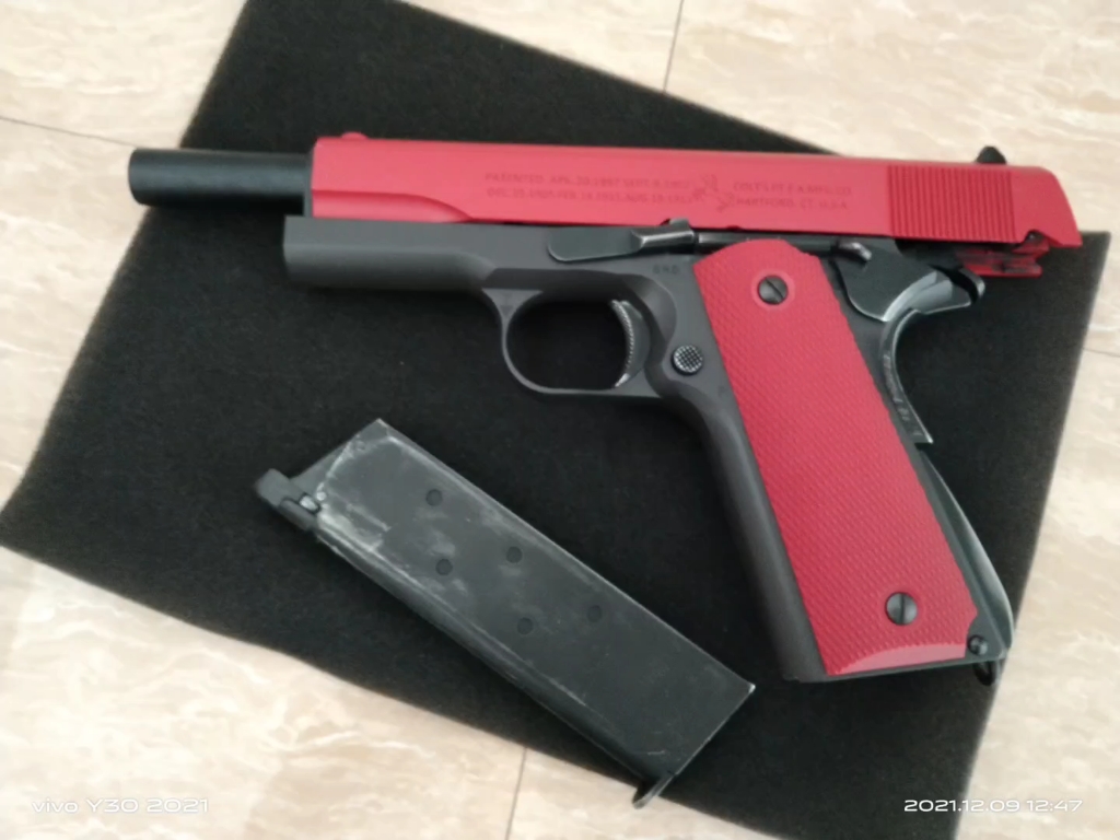 m1911冷媒枪p4可发射模型安全合法
