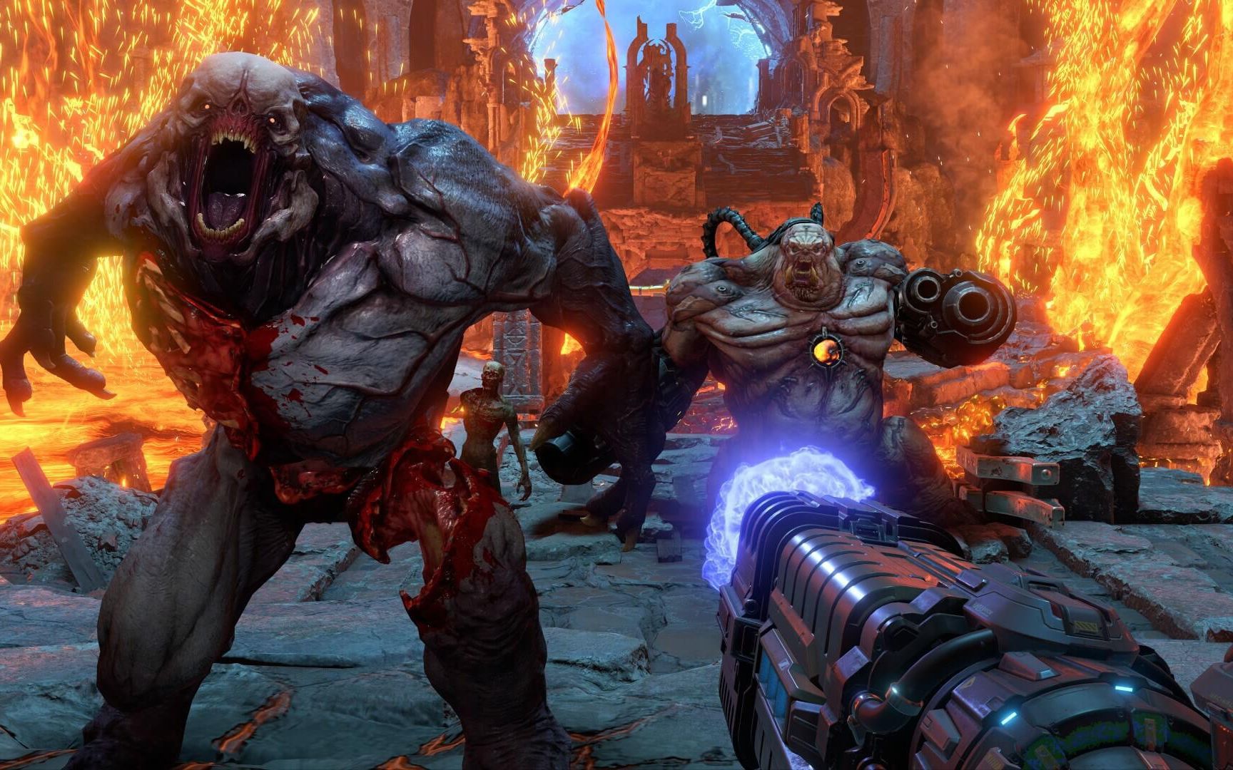 4k120帧毁灭战士永恒电影渲染模式画质已经炸裂