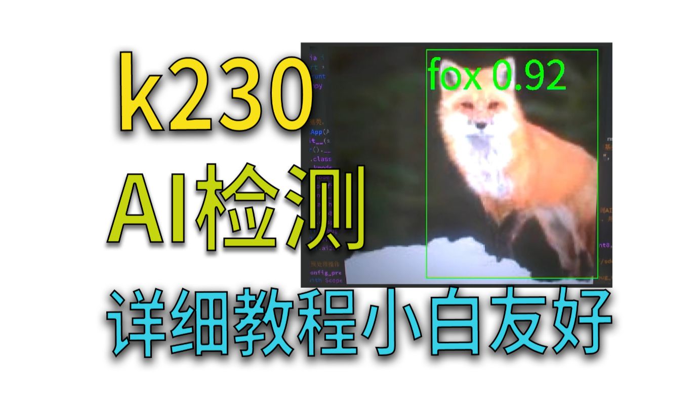 【详细】k230运行yolov12教程，k230自定义神经网络教程，k230目标检测教程教程，k230运行AI模型教程，目标检测原理