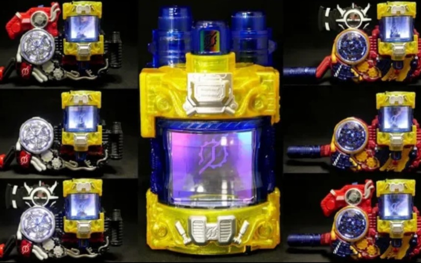 假面骑士build dx天才满瓶瓶天才姿势变身!自我意识过剩的英雄回来了!