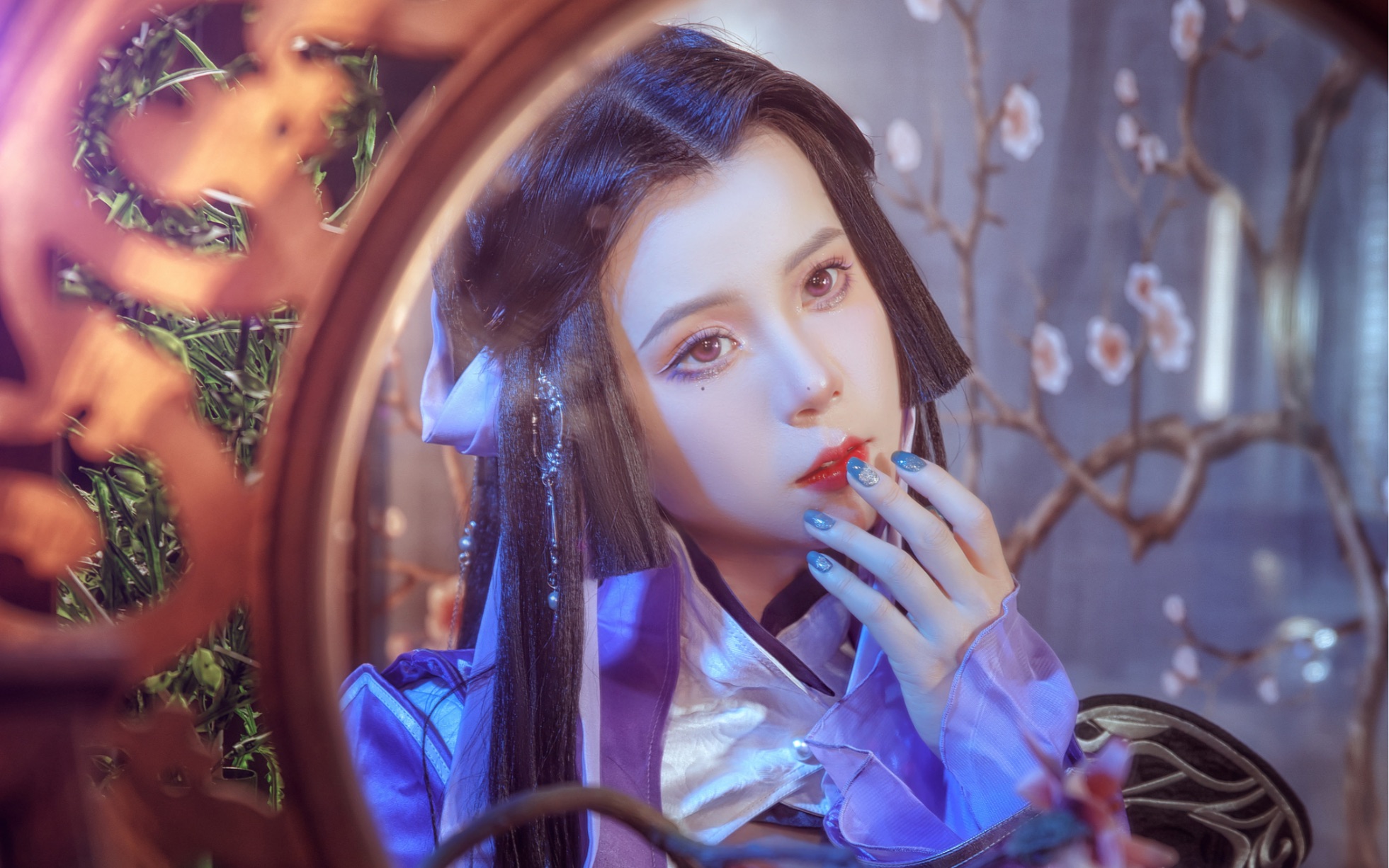 【剑网三/万花/cos】--在下青岩万花,破防一百零八--(燕云花姐朔雪头2