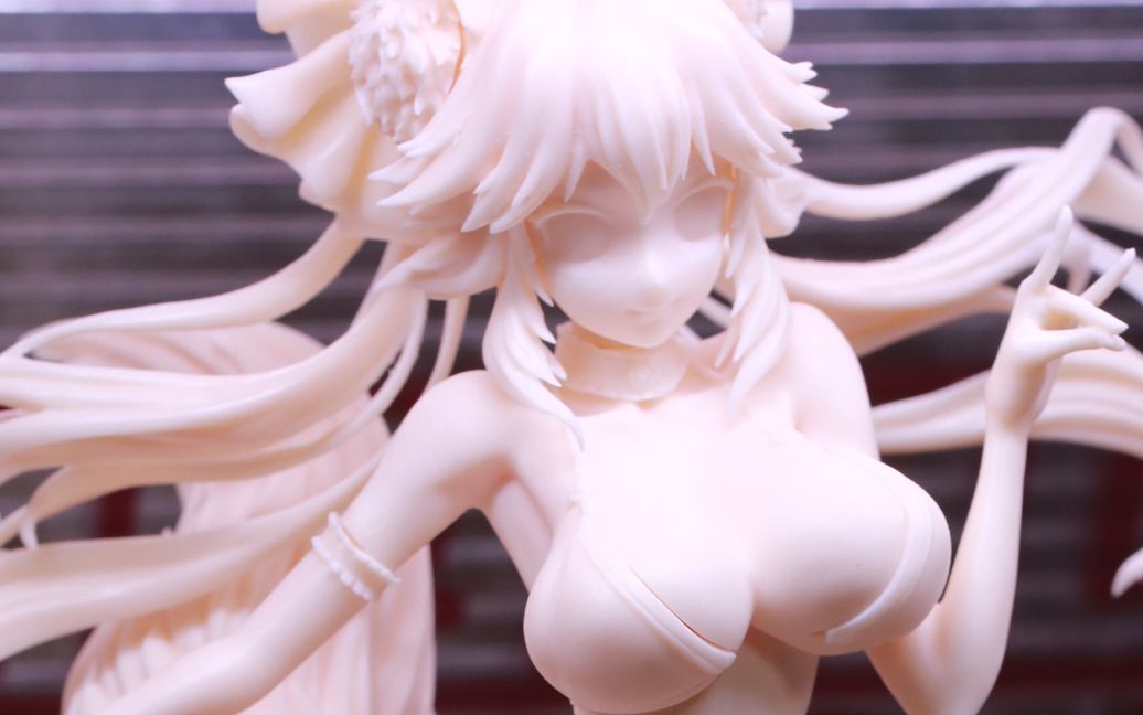 fate/fgo 玉藻前 舞娘泳装 组装涂装 part.