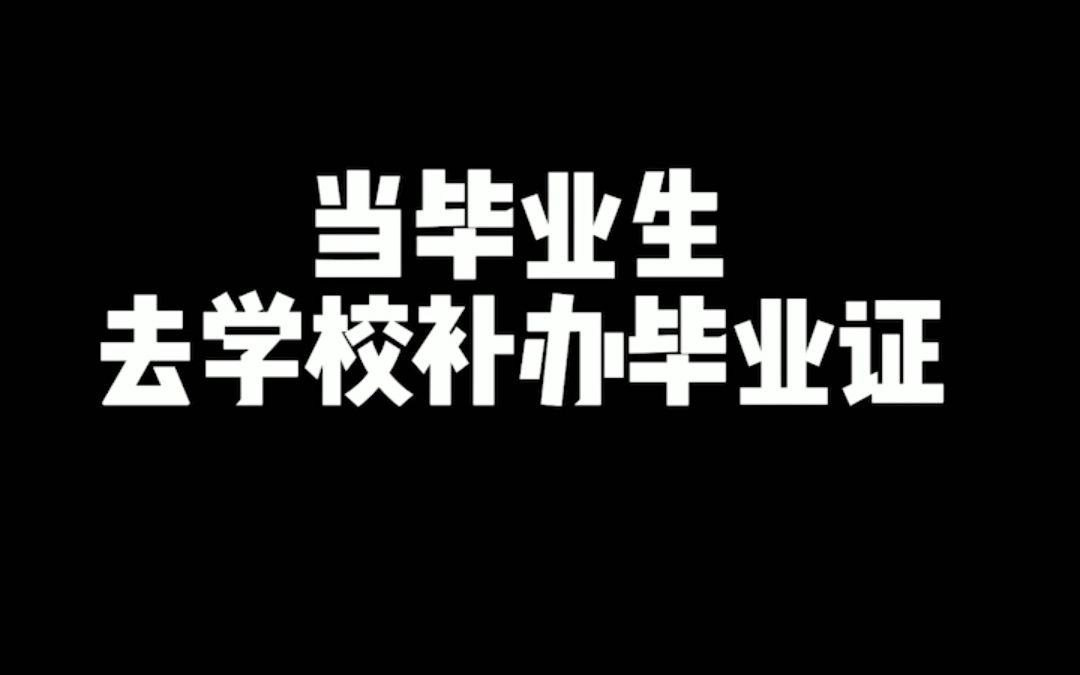 毕业季|应届生毕业证丢失怎么办?毕业证补办流程哔哩哔哩bilibili