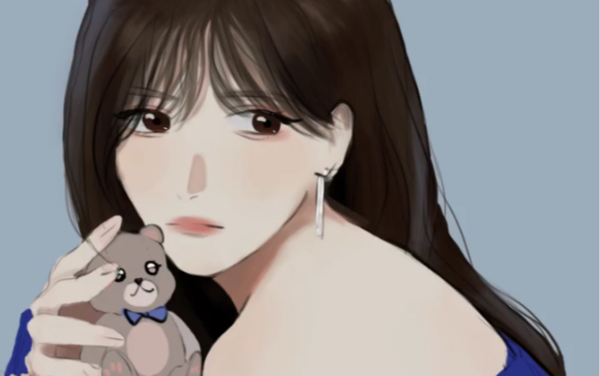 用procreate画一个wendy