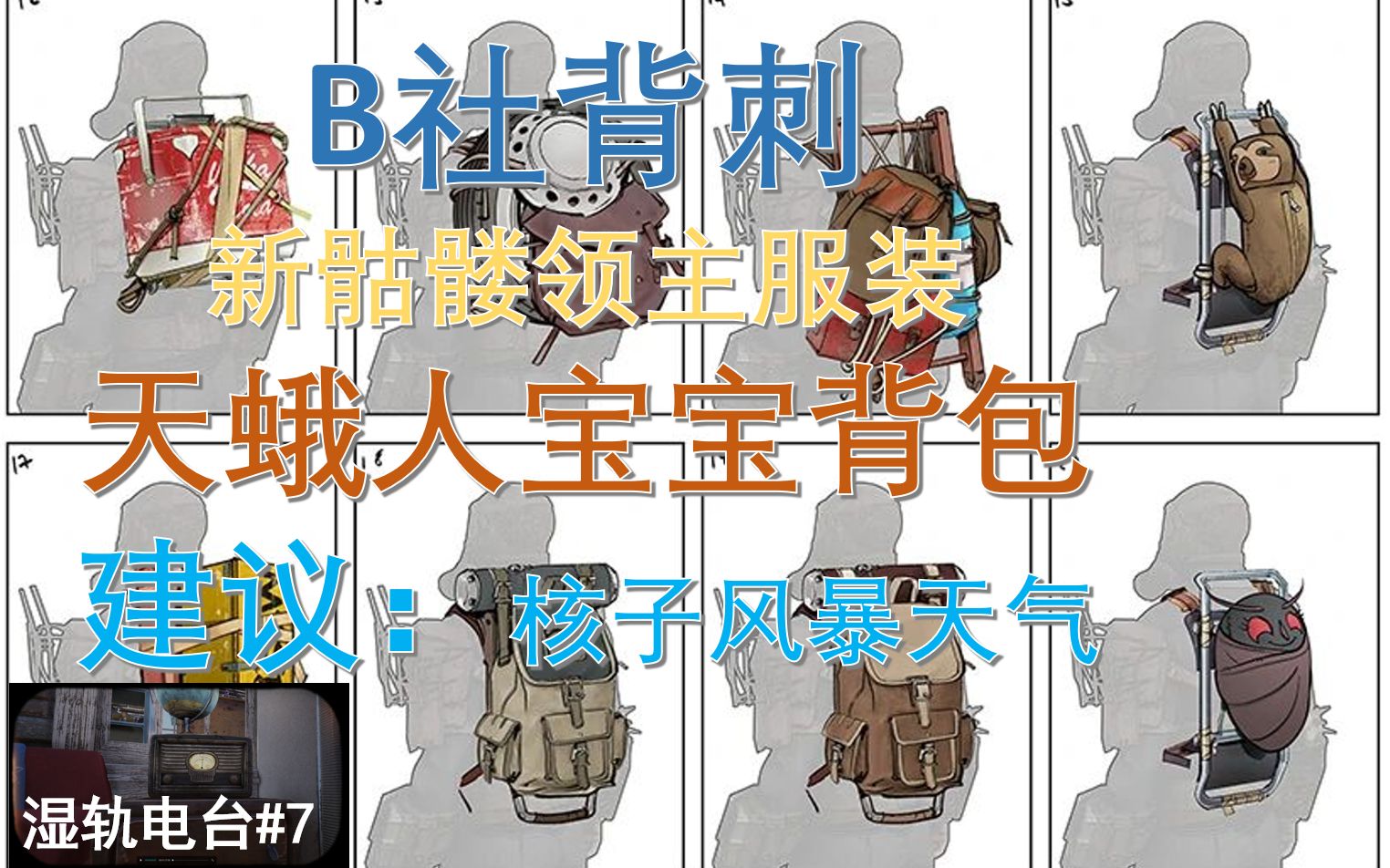 【辐射76】新骷髅领主服装,新背包皮肤,核子天气-湿轨电台7