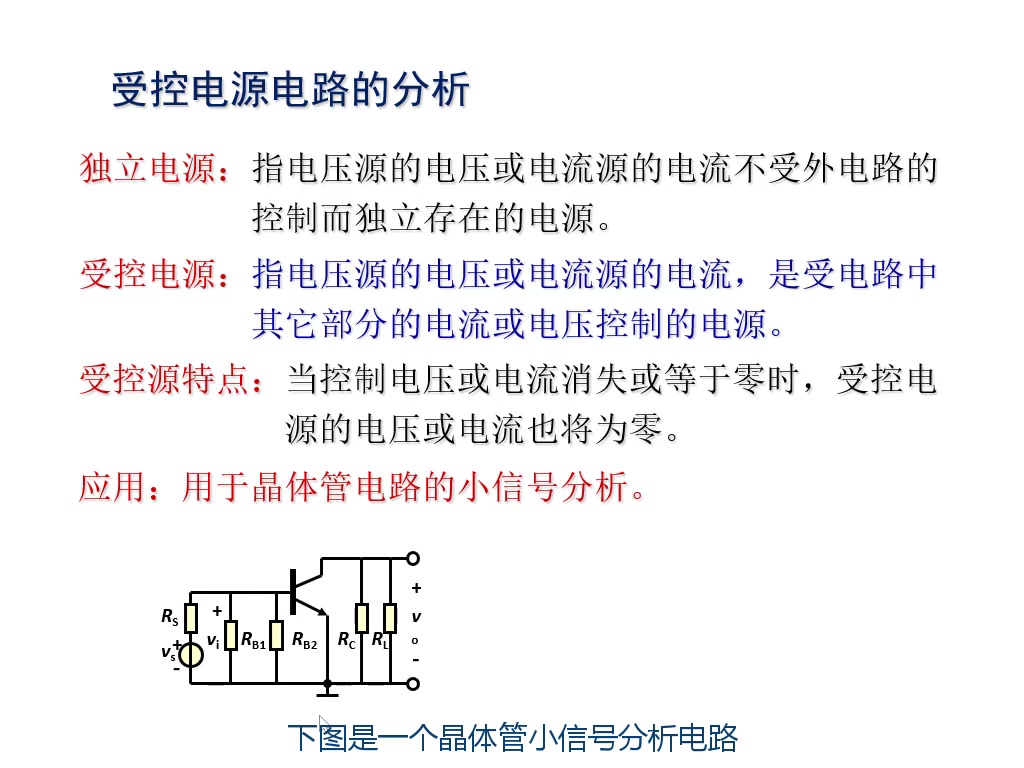 受控电源电路的分析2020.2.25哔哩哔哩bilibili