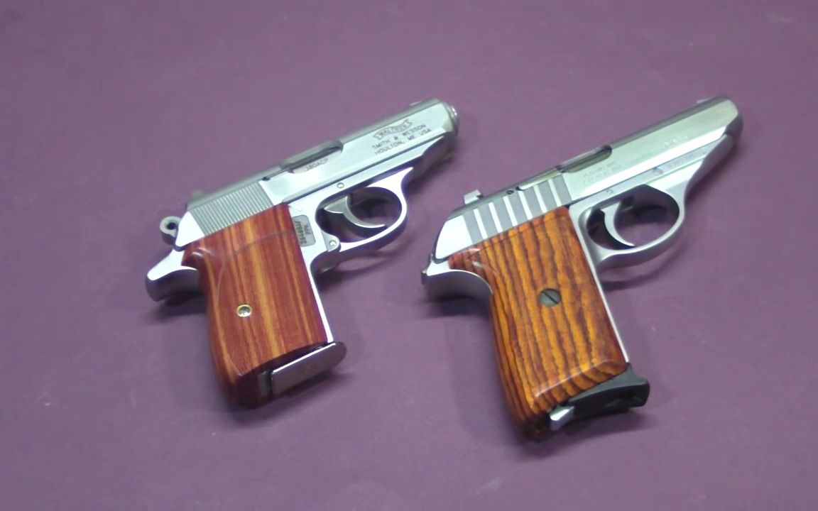 【名枪对决】德国瓦尔特ppk手枪vs瑞士p232手枪