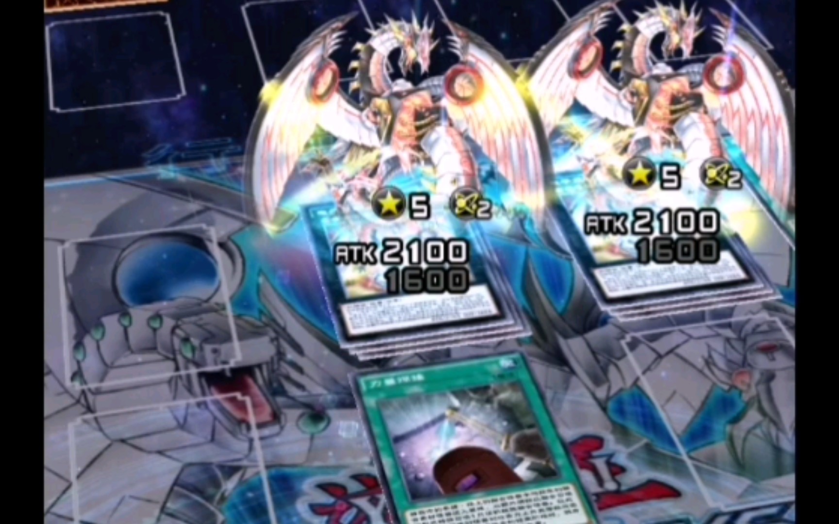 我的场上有两只新星那来吧嵌合暴走龙