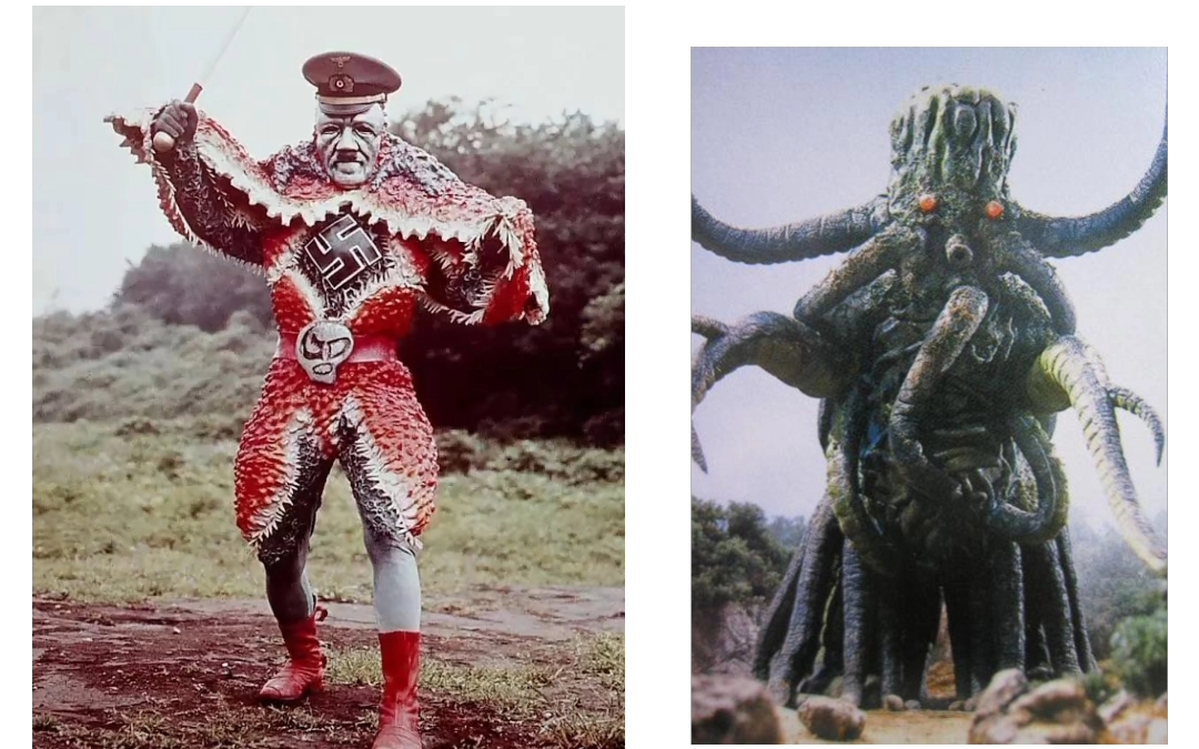 假面骑士怪人vs章鱼怪兽,你觉得哪个会赢?