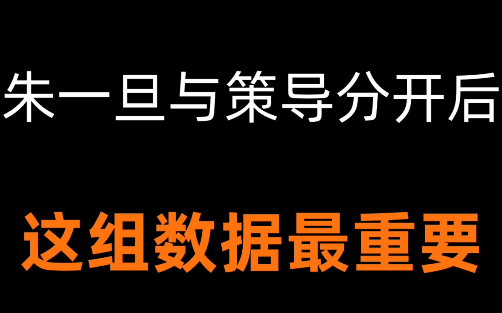 朱一旦和小策导演分家后,播放量数据中我们能看出啥?创意是流水线吗?哔哩哔哩bilibili