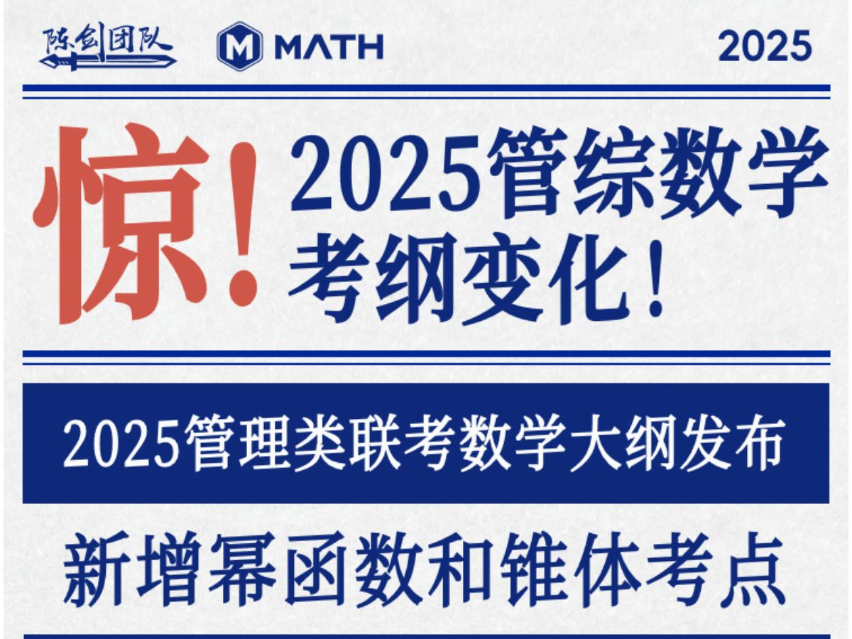 25考研大纲更新!管综数学大纲有新变化!新增幂函数、锥体等知识点,朱曦老师为同学们讲讲这俩知识点哔哩哔哩bilibili