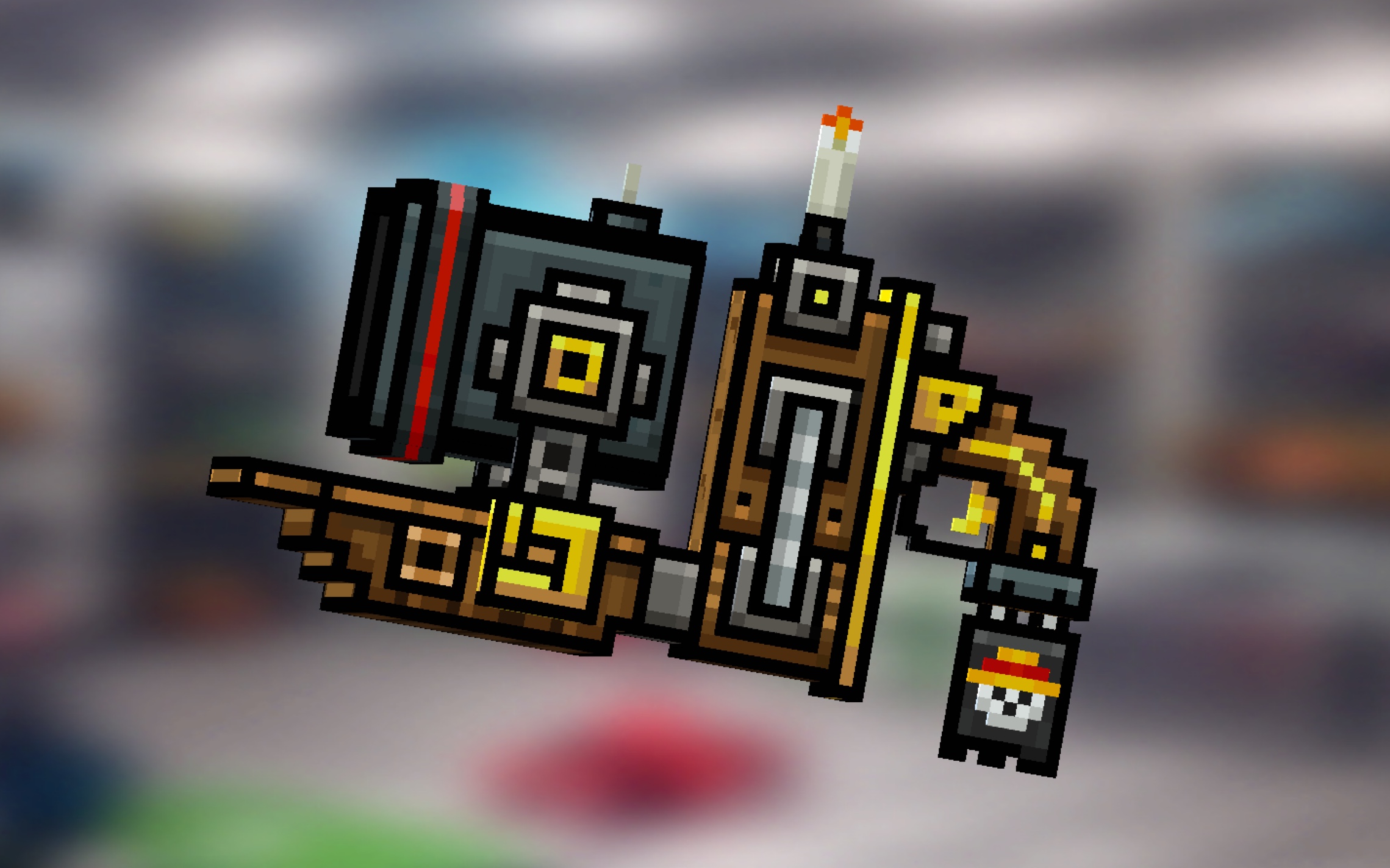 《pixel gun 3d》上擊拳套