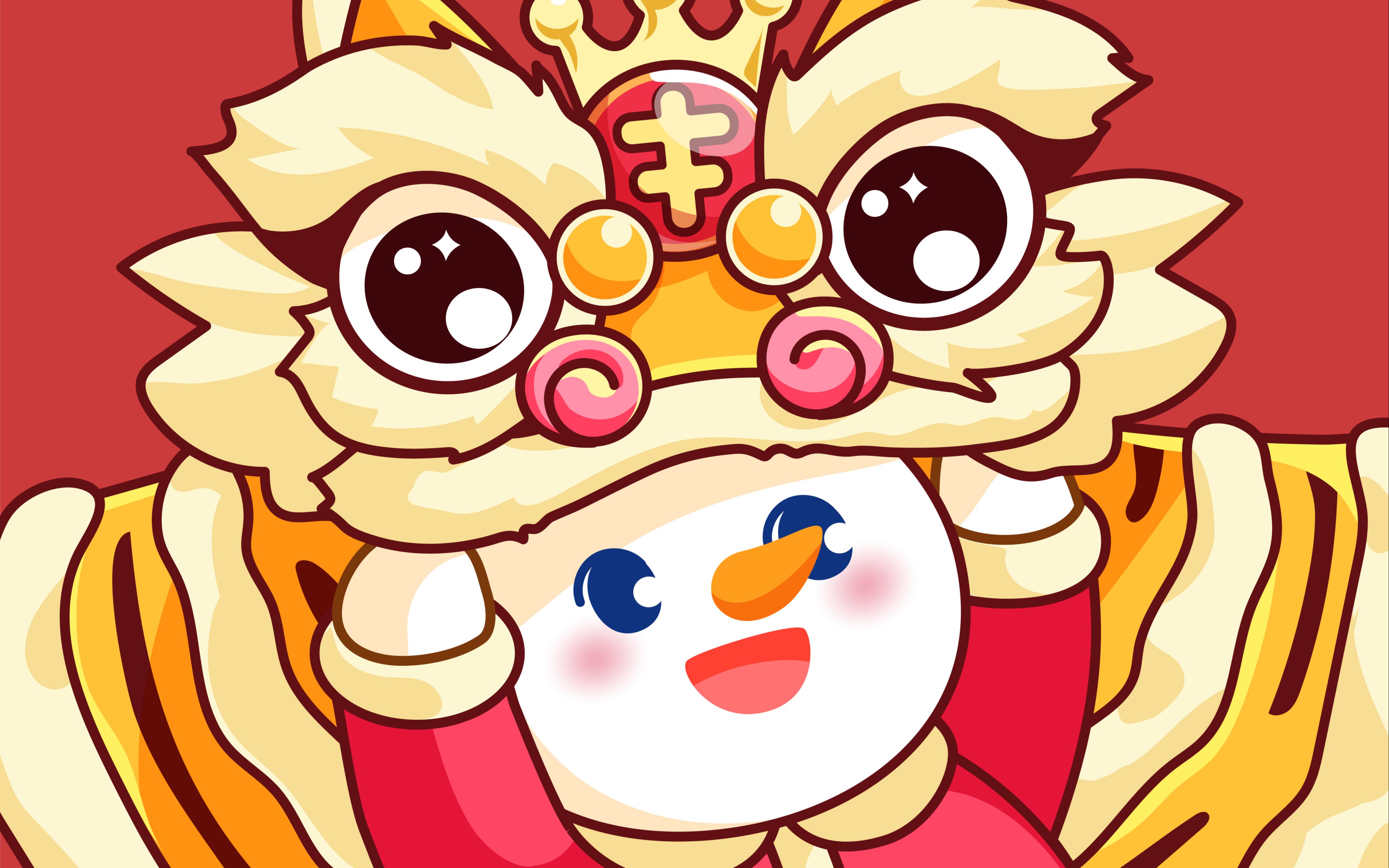 这个雪王怎么可爱虎虎的