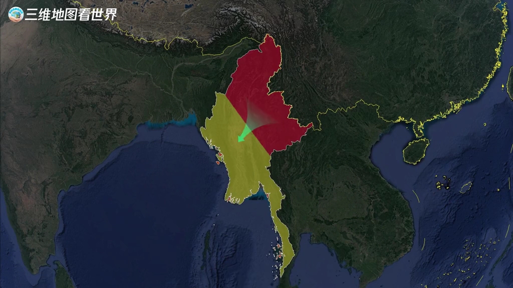 [图]卫星地图看：缅甸kk园区，真实情况更复杂，缅北，诈骗园区