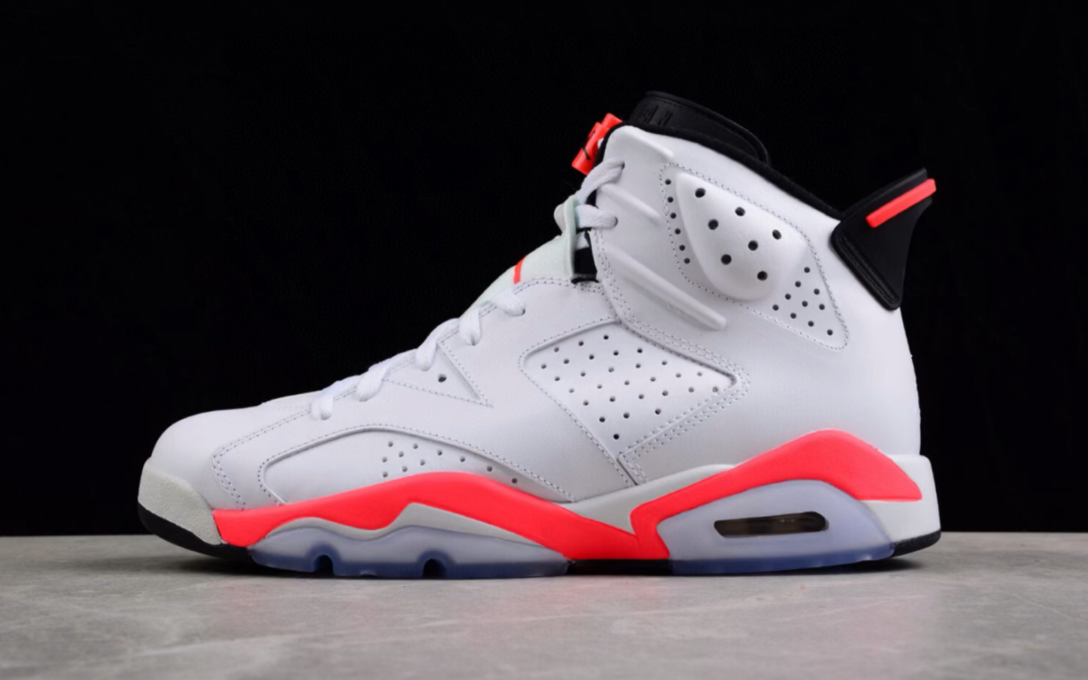 乔丹air jordan 6 infrared 白红奥利奥樱木花道篮球鞋384664