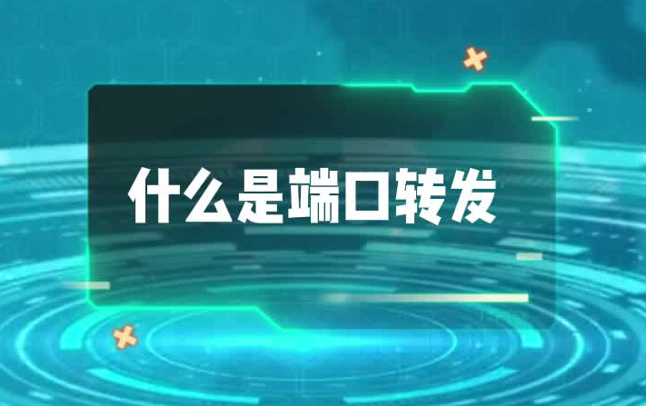 什么是端口转发,网络小课堂。