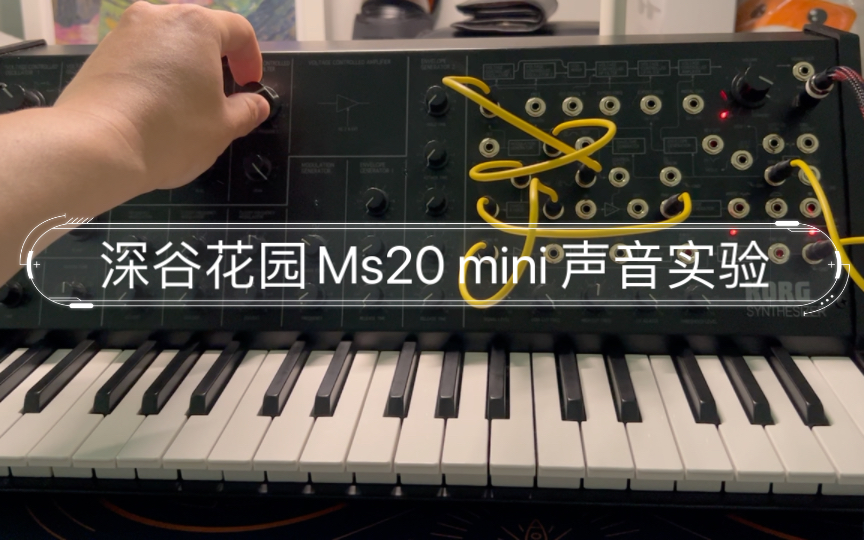 [图]深谷花园Ms20 mini 声音实验