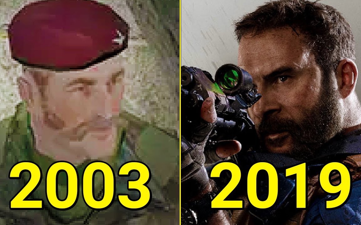 《使命召唤》116部全系列进化视频 20032019年 Evolution of Call of Duty 20032019哔哩哔哩bilibili