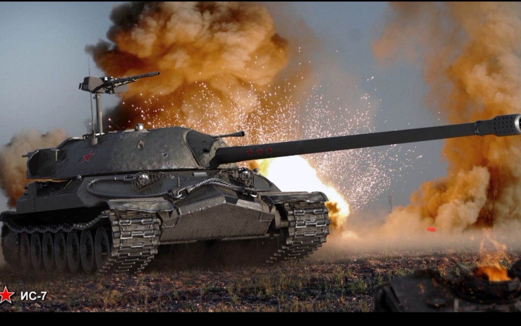 【冷战摇 】is7/e100:重坦最后的绝唱,闪击的中坚力量.