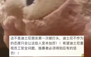 Descargar video: 上海迪士尼“玲娜贝儿”人偶被游客拍打头部，网友呼吁：乐园应承担起主体保护责任