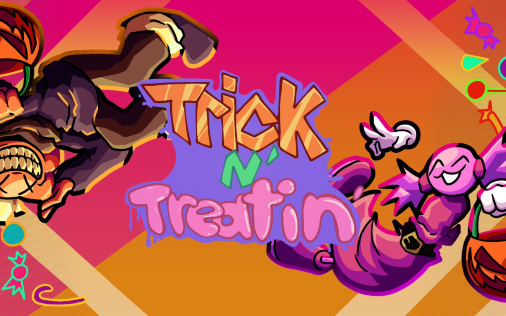 迟到的万圣节 fnf超优质模组 trick n treatin 全流程