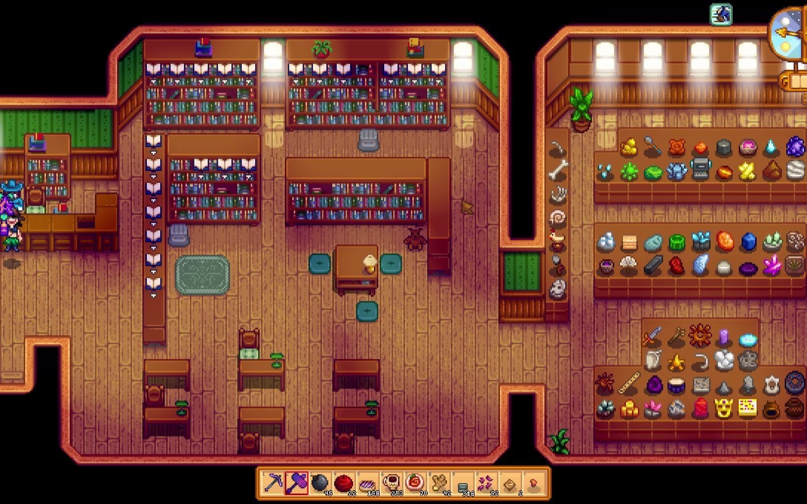 星露谷物语之鹈鹕镇博物馆全收集