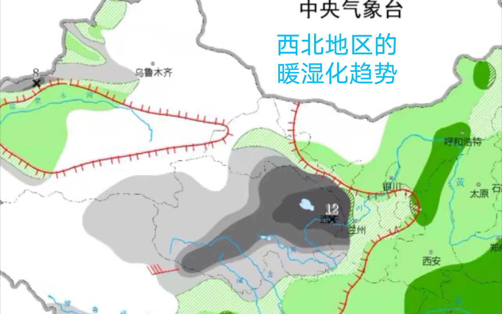 撕撕全球气候变化对降水分布的影响以及西北地区的暖湿化趋势哔哩哔哩bilibili