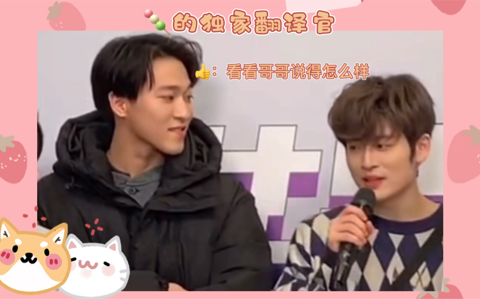 赞丸散装日语也没关系因为有你懂我呀丸子的独家翻译赞就丸了