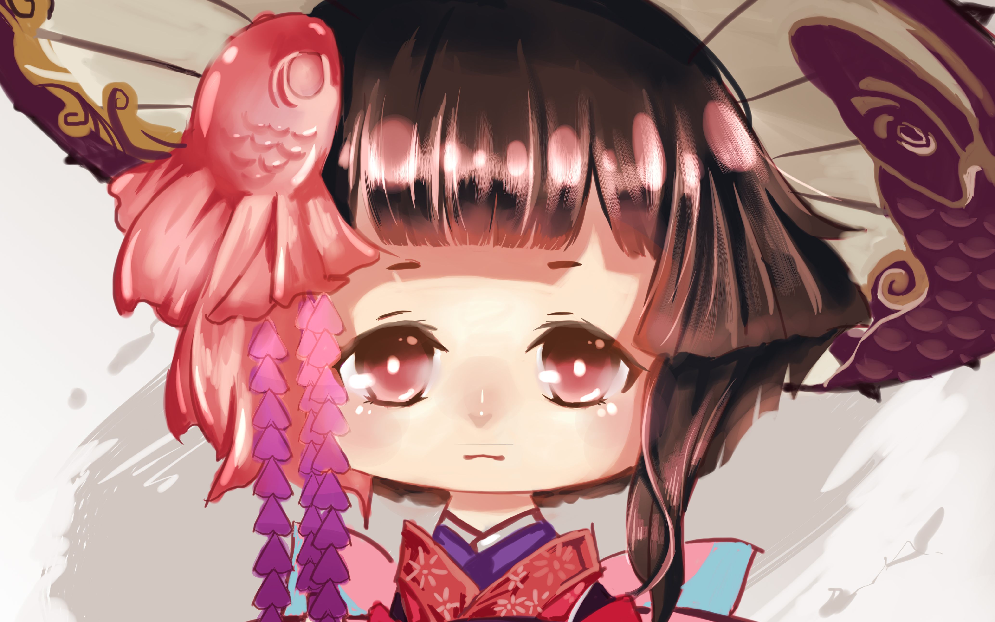 板绘阴阳师神乐