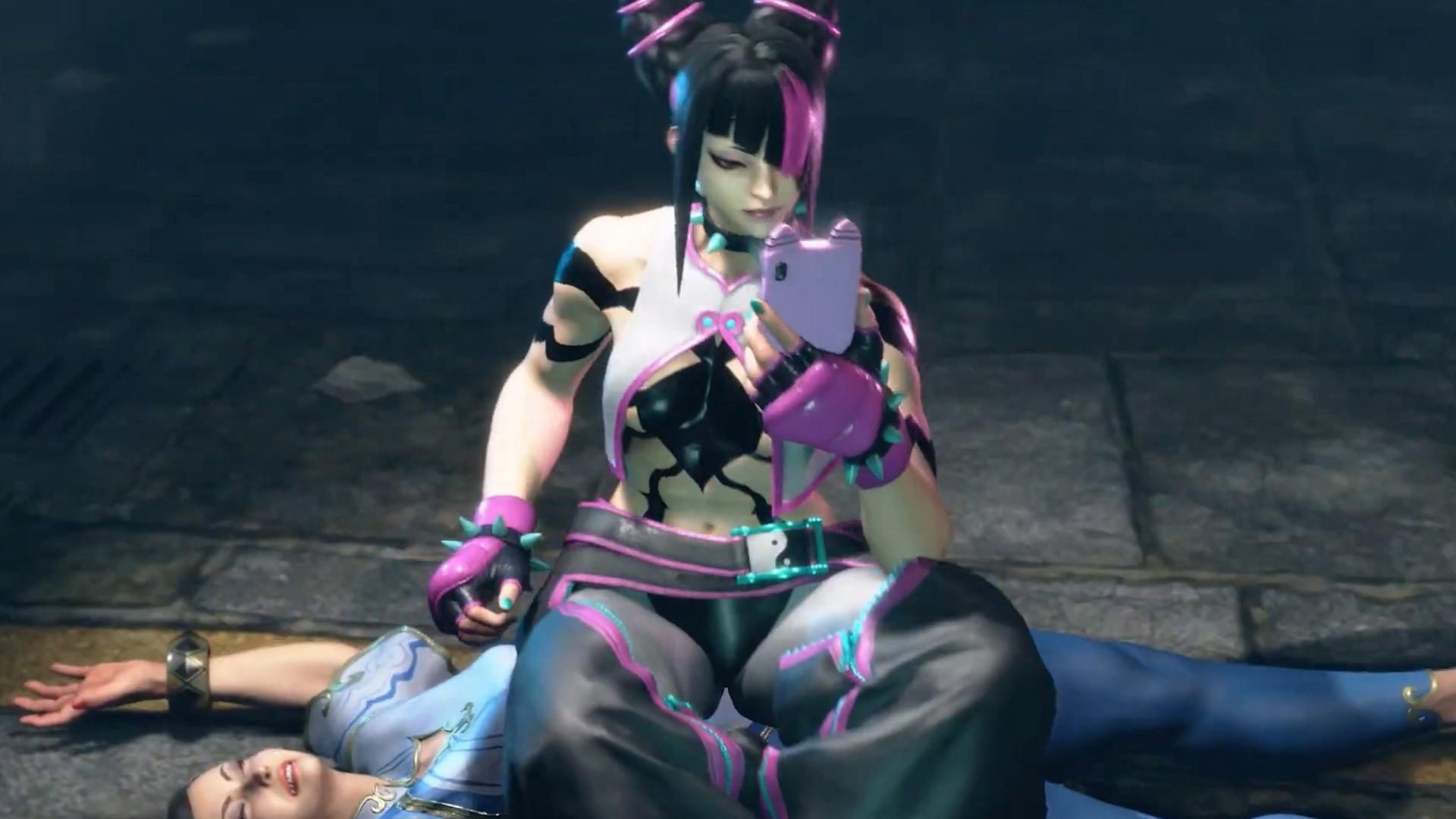 劲爆!《街头霸王6》角色介绍预告:丰乳肥臀韩蛛俐