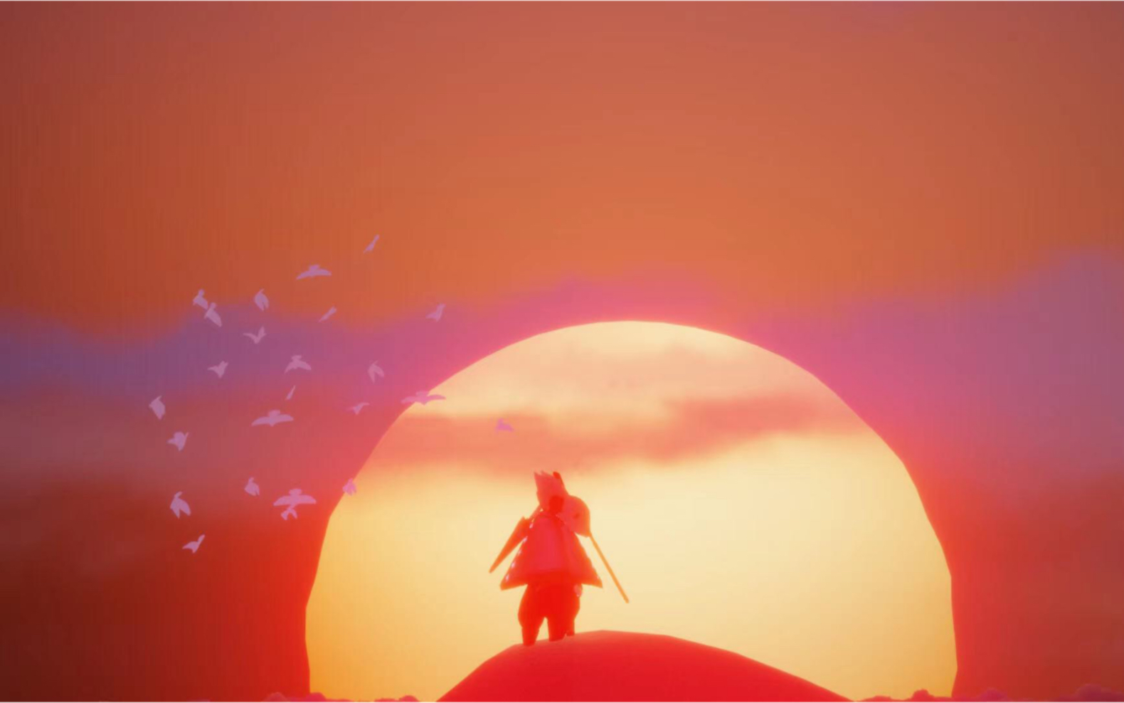 【光遇cp】夕阳下的我和你呀