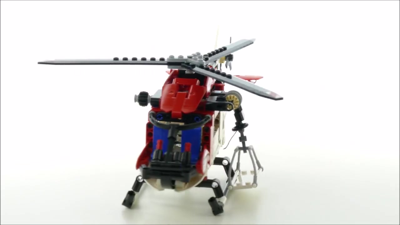 乐高科技rescuehelicopter42092速拼