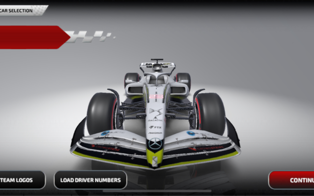 monoposto涂装展示 布朗gp001