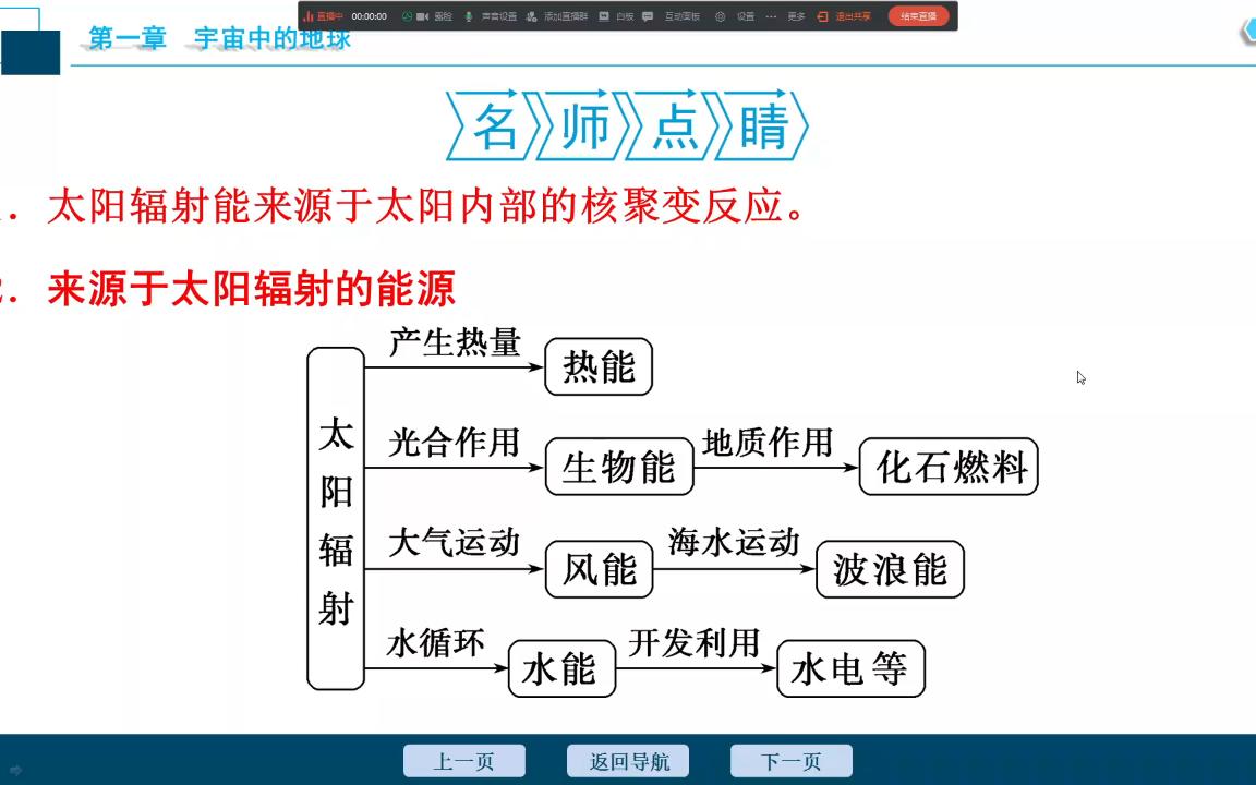 [图]「鹅蛋石微课100」第一章 第二节 太阳辐射对地球的影响